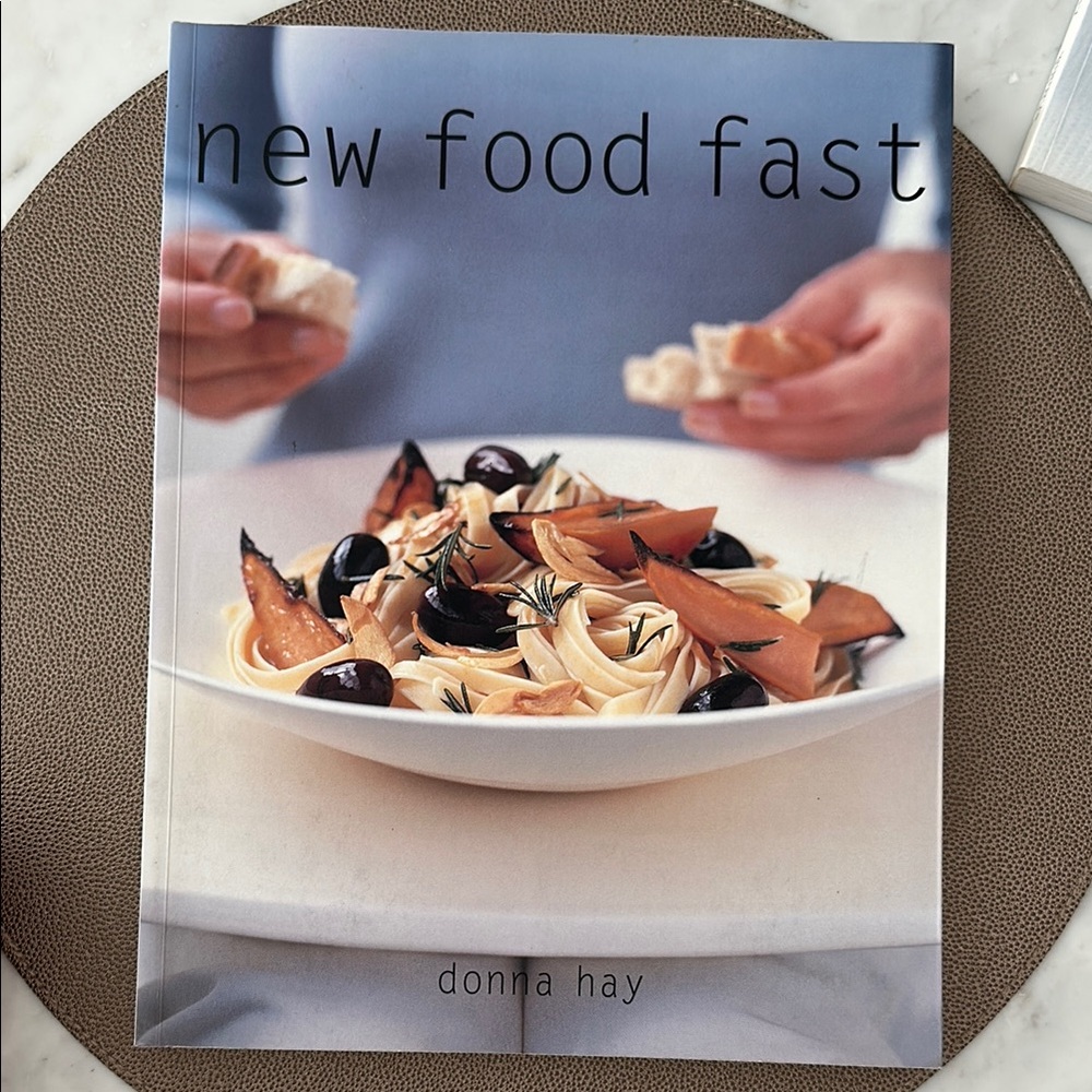 New Food Fast Cookbook - Blue Cover